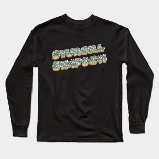 Sturgill Simpson Retro Typography Faded Style Long Sleeve T-Shirt